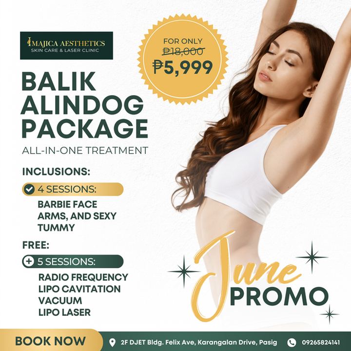Beauty & Aesthetics campaign creative by Allaia Studio